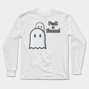 Peek A Boooo! Long Sleeve T-Shirt